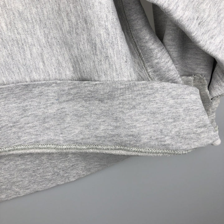 80'S Champion Reverse Weave Tricot Tag College Sweatshirt, Made in USA, Men's L, Vintage cotton gray type Vintage Second Hand