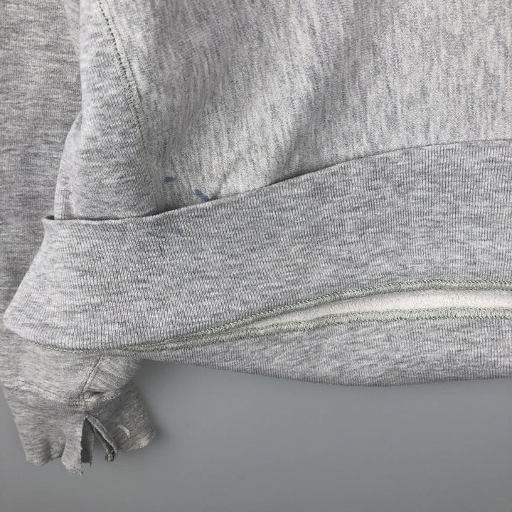 80'S Champion Reverse Weave Tricot Tag College Sweatshirt, Made in USA, Men's L, Vintage cotton gray type Vintage Second Hand