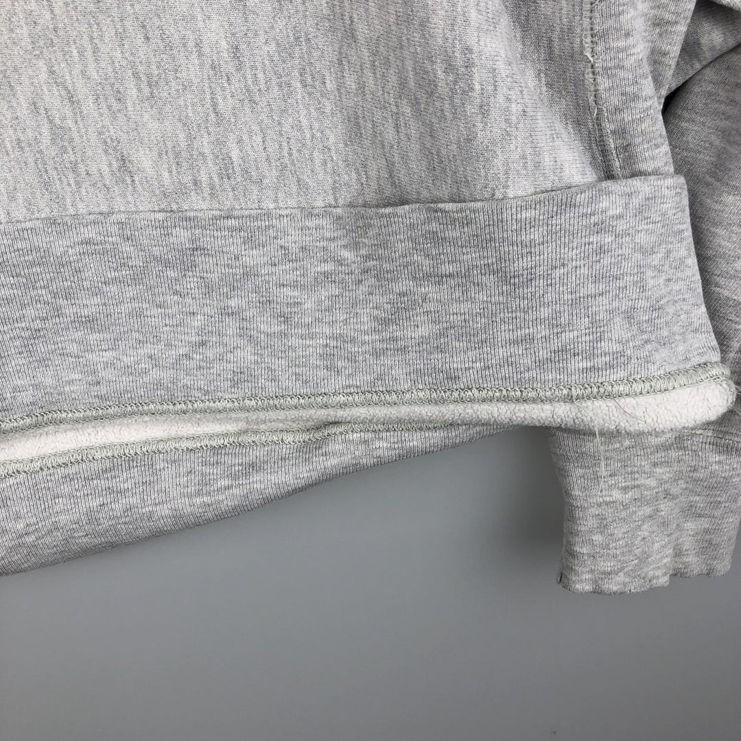 80'S Champion Reverse Weave Tricot Tag College Sweatshirt, Made in USA, Men's L, Vintage cotton gray type Vintage Second Hand