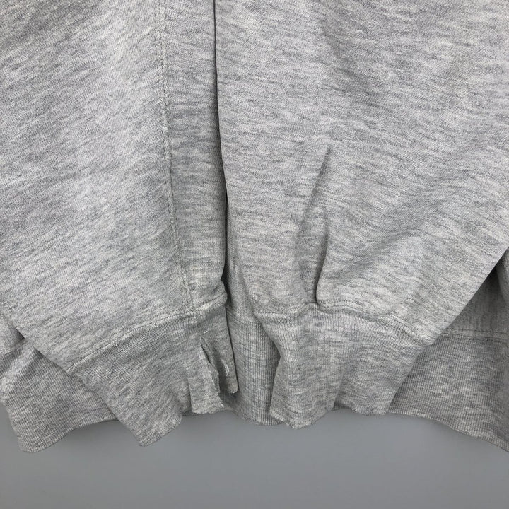 80'S Champion Reverse Weave Tricot Tag College Sweatshirt, Made in USA, Men's L, Vintage cotton gray type Vintage Second Hand