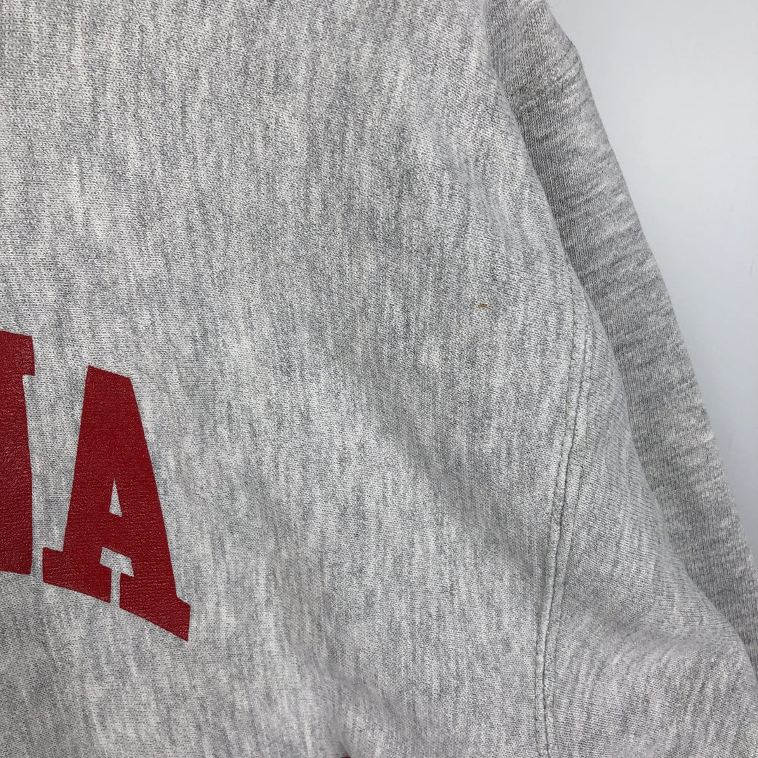 80'S Champion Reverse Weave Tricot Tag College Sweatshirt, Made in USA, Men's L, Vintage cotton gray type Vintage Second Hand