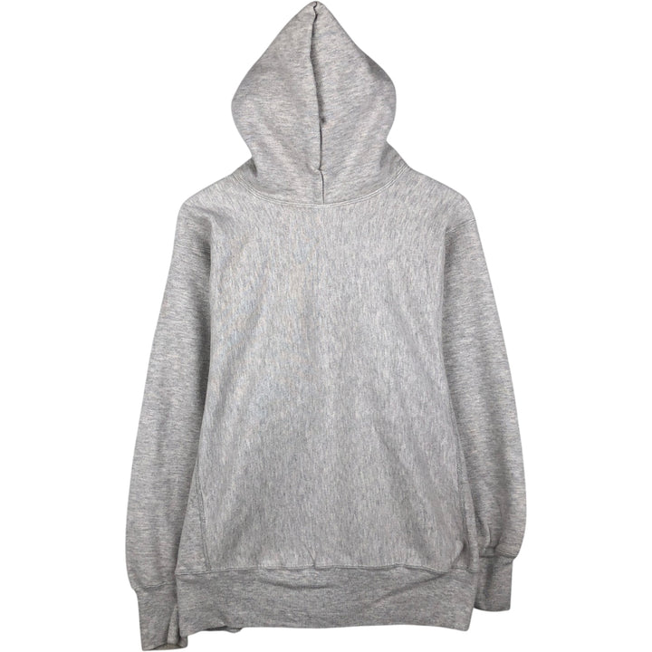 90'S Champion Reverse Weave Embroidered Tag University of Iowa Sweatshirt Pullover Hoodie, Made in USA, Men's Size L (approx.) cotton gray type Vintage Second Hand