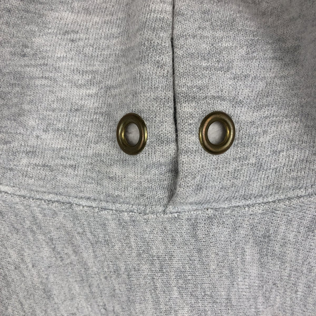 90'S Champion Reverse Weave Embroidered Tag University of Iowa Sweatshirt Pullover Hoodie, Made in USA, Men's Size L (approx.) cotton gray type Vintage Second Hand