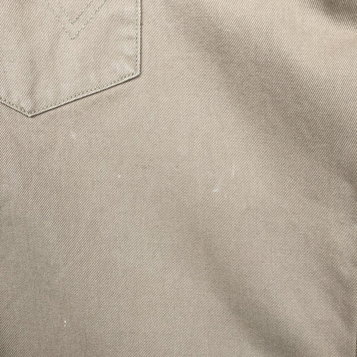 Wrangler Long-Sleeve Western Shirt, Men's Size XL (approx.) cotton Beige type Vintage Second Hand