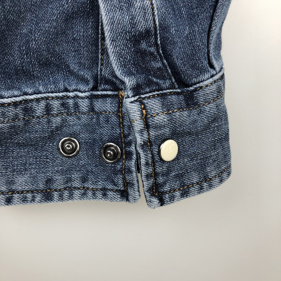Carhartt Relaxed Fit Long-Sleeve Denim Western Shirt, Men's Size XL (approx.) cotton navy blue type Vintage Second Hand