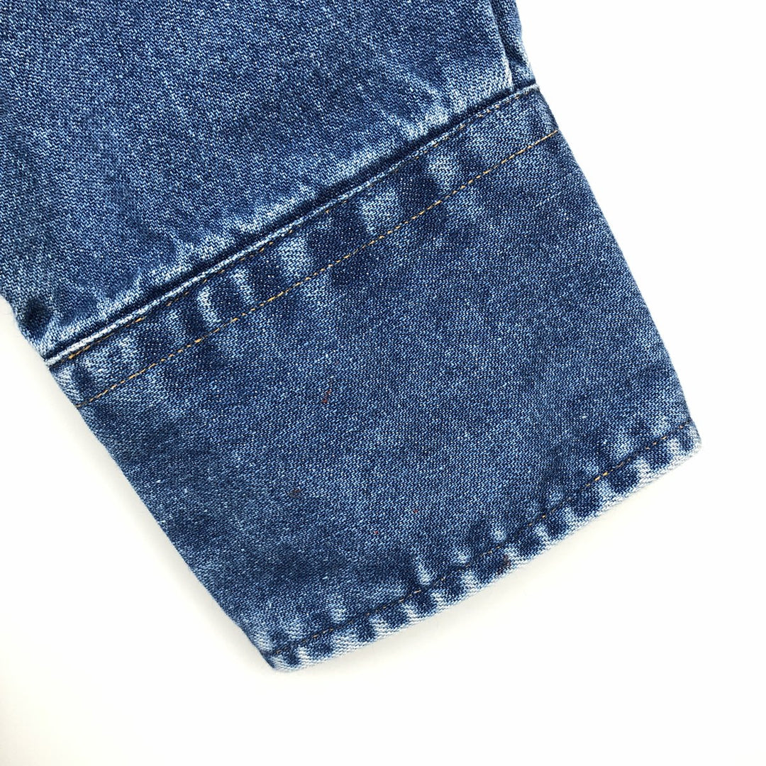 Carhartt Long Sleeve Denim Western Shirt, Men's Size L unclear blue type Vintage Second Hand