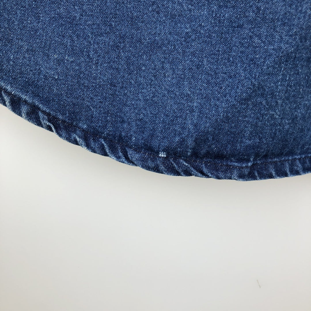 Carhartt Long Sleeve Denim Western Shirt, Men's Size L unclear blue type Vintage Second Hand