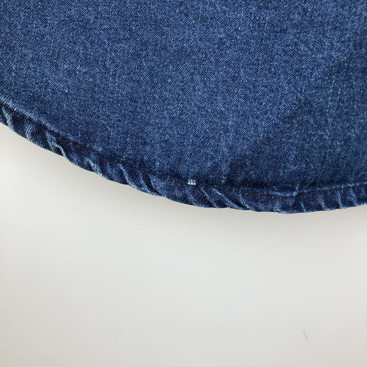 Carhartt Long Sleeve Denim Western Shirt, Men's Size L unclear blue type Vintage Second Hand