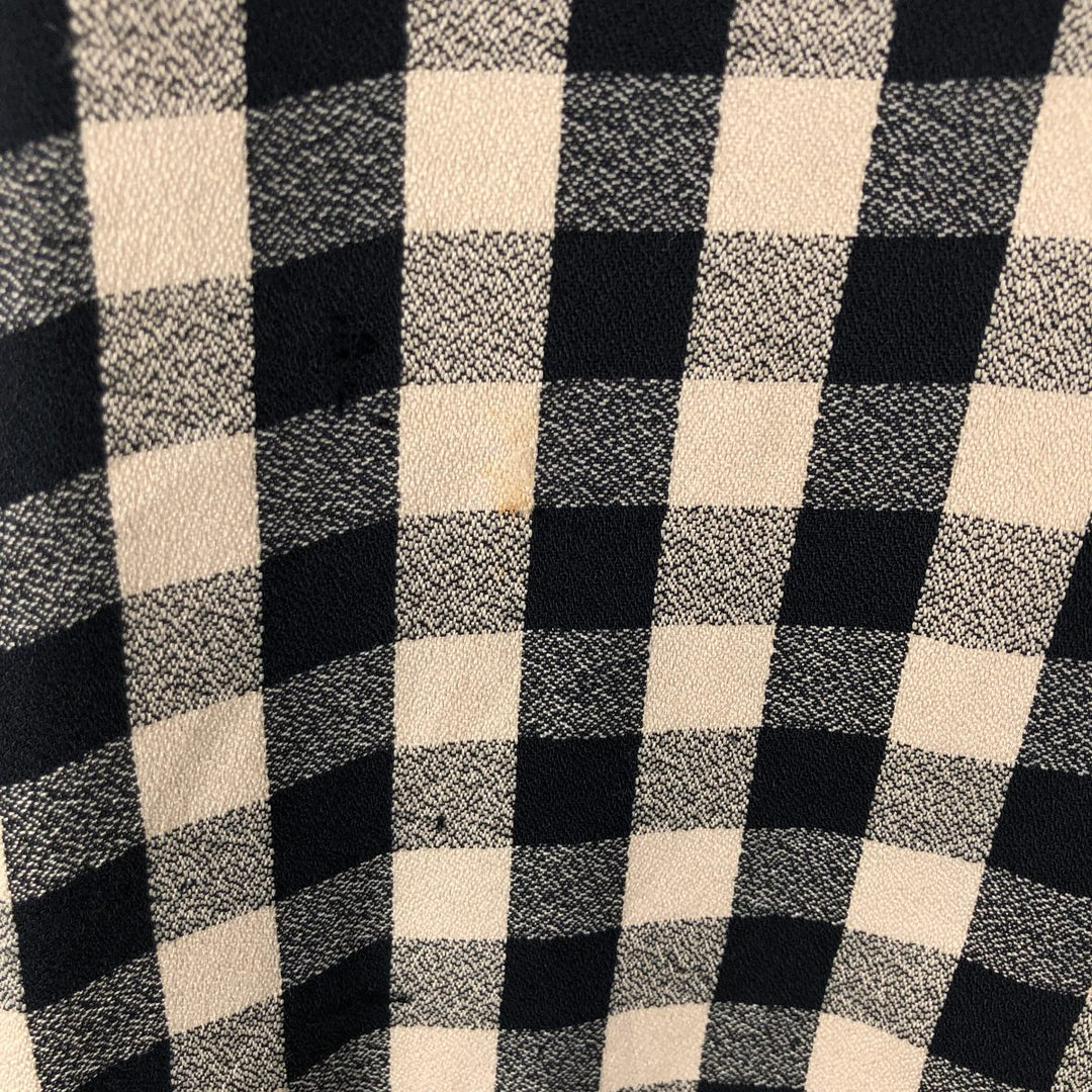 GAP (Old GAP) Long-Sleeve Button-Down Check Shirt, Men's Size L (approx.), 2000s. unclear Beige type Vintage Second Hand