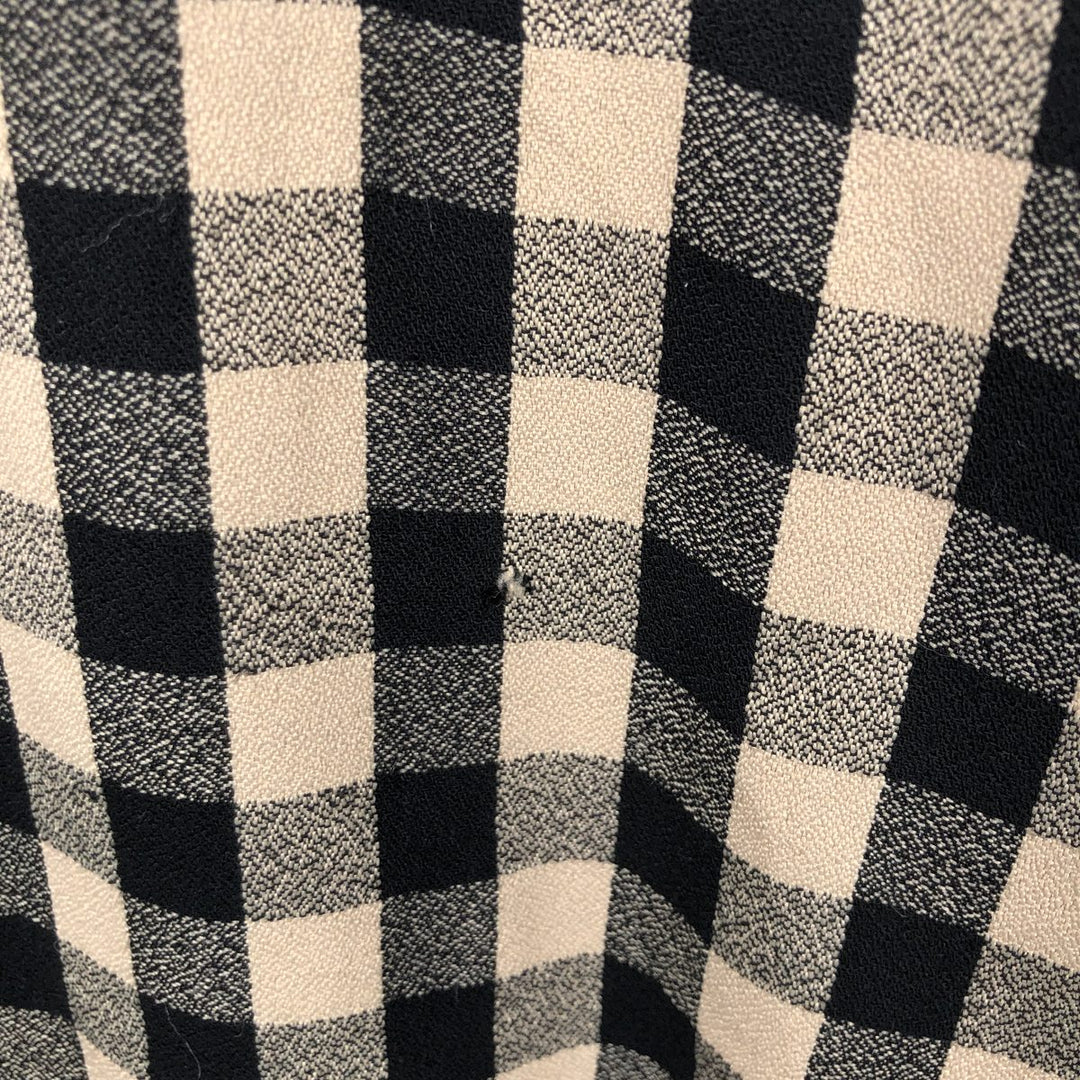 GAP (Old GAP) Long-Sleeve Button-Down Check Shirt, Men's Size L (approx.), 2000s. unclear Beige type Vintage Second Hand