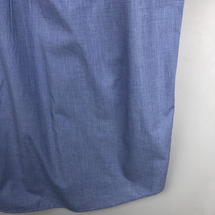 2000s- Lacoste long-sleeved cotton shirt, men's size L (approx.) cotton blue type Vintage Second Hand