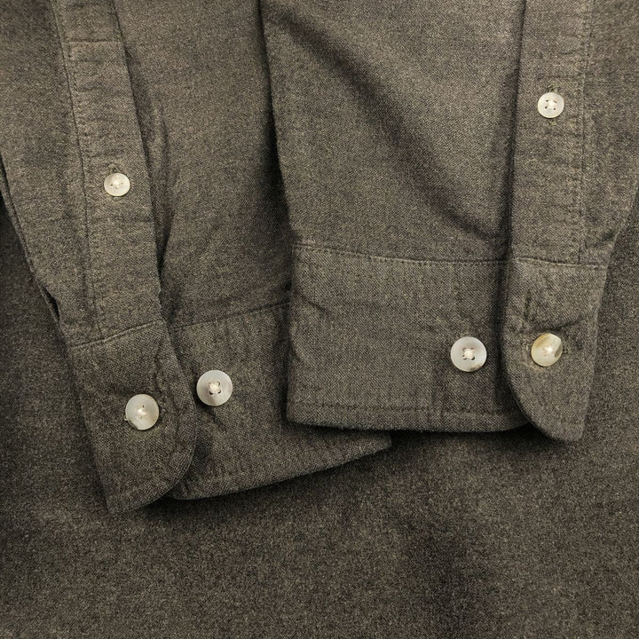 90'S GAP Vintage Long Sleeve Button-Down Shirt, Men's Size L cotton brown type Vintage Second Hand