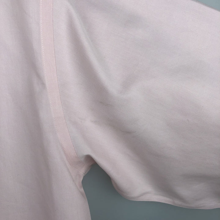 Brooks Brothers 346 Regular Fit Long-Sleeve Button-Down Shirt (Men's Size L) cotton pink type Vintage Second Hand