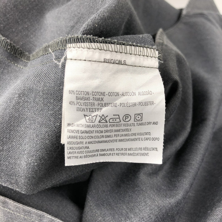 Levi's STA-PREST Long-Sleeve Cotton Shirt, Men's Size L (approx.) cotton black type Vintage Second Hand