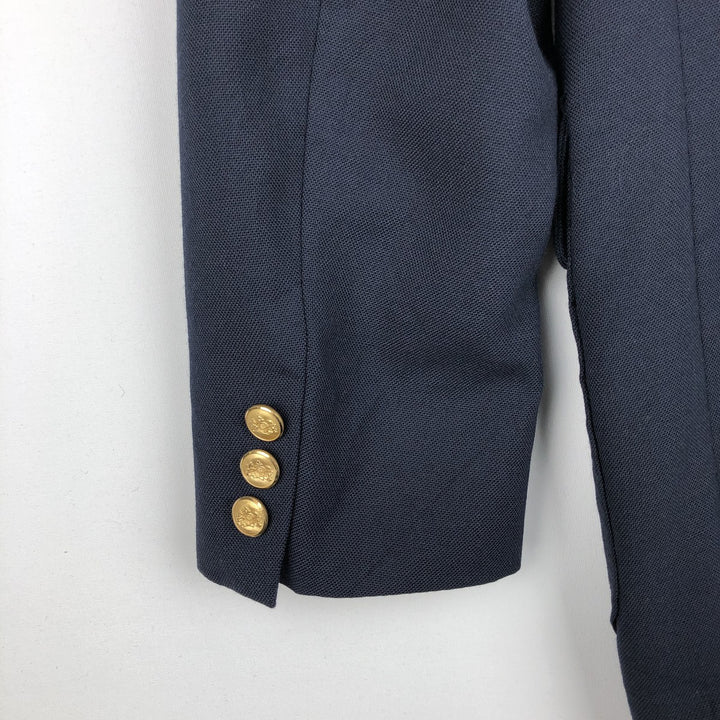 Stafford Navy Blazer Tailored Jacket, Made in USA, Men's Size M (approx.) unclear navy blue type Vintage Second Hand