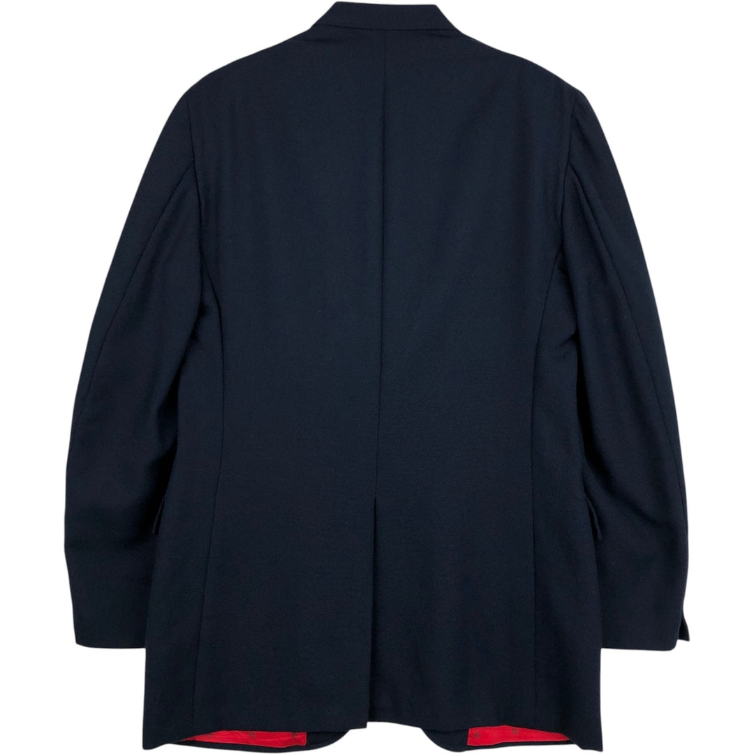 Anderson Little Shefford Navy Blazer Tailored Jacket, Made in USA, Men's XL Equivalent unclear navy blue type Vintage Second Hand