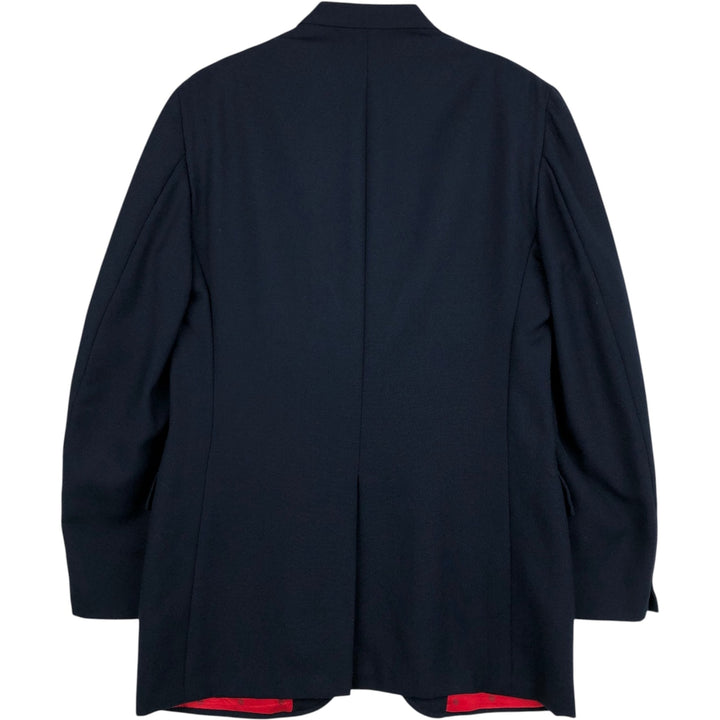 Anderson Little Shefford Navy Blazer Tailored Jacket, Made in USA, Men's XL Equivalent unclear navy blue type Vintage Second Hand