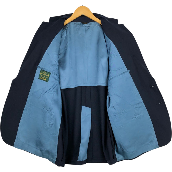 JACK HENRY Navy Blazer Tailored Jacket, Men's Size L (approx.) unclear navy blue type Vintage Second Hand