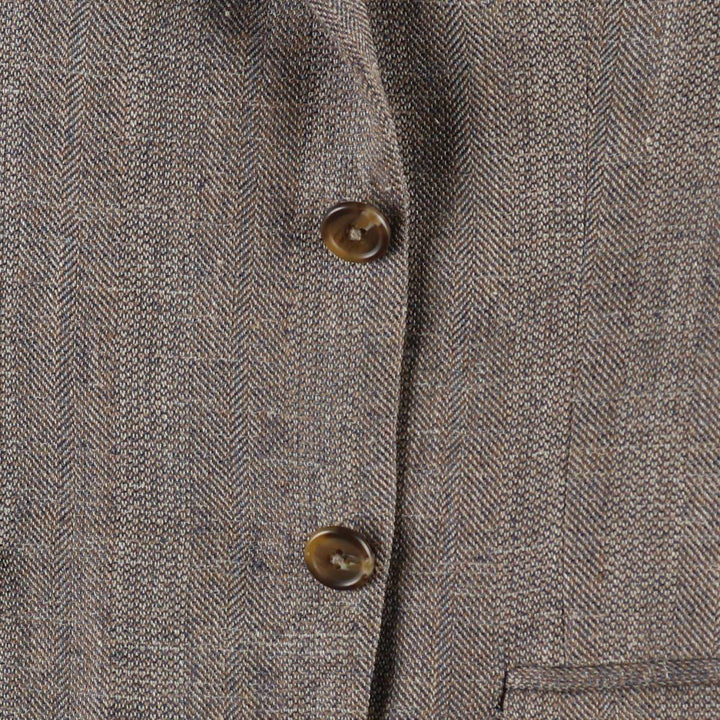 1990'S Ralph Lauren CHAPS herringbone tailored jacket, made in Canada, men's size L equivalent. unclear Beige type Vintage Second Hand