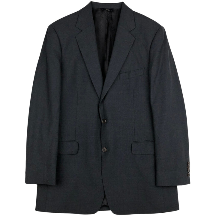 Brooks Brothers 346 Wool Tailored Jacket, Men's Size XL (approx.) wool gray type Vintage Second Hand