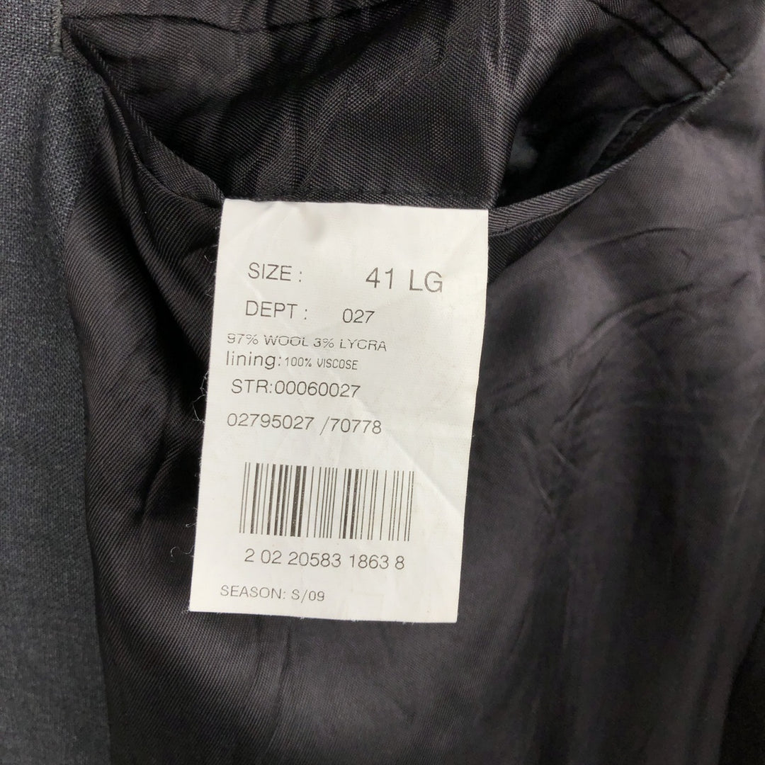 Brooks Brothers 346 Wool Tailored Jacket, Men's Size XL (approx.) wool gray type Vintage Second Hand