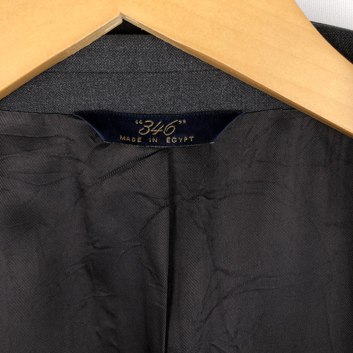 Brooks Brothers 346 Wool Tailored Jacket, Men's Size XL (approx.) wool gray type Vintage Second Hand