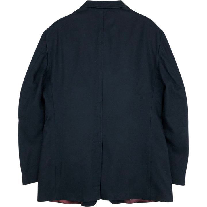 Ralph Lauren POLO by Ralph Lauren wool tailored jacket, men's size L (approx.) wool navy blue type Vintage Second Hand