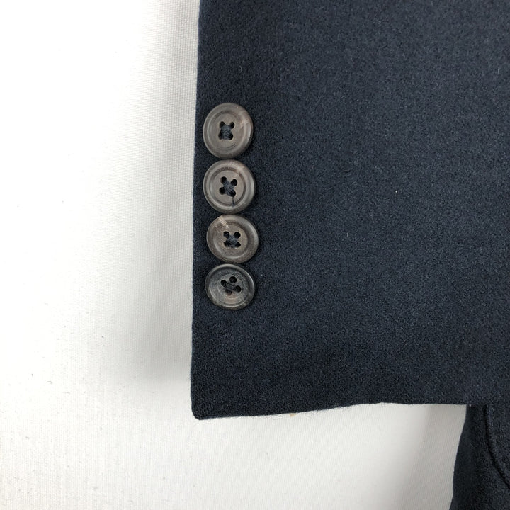 Ralph Lauren POLO by Ralph Lauren wool tailored jacket, men's size L (approx.) wool navy blue type Vintage Second Hand