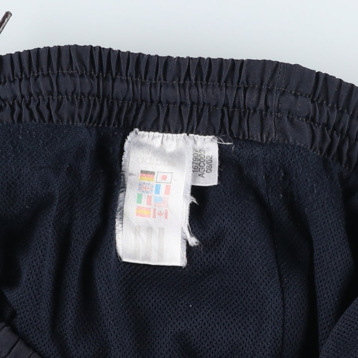 2000'S Adidas Warm-up Pants (Covered by the brand) - Men's Size L (approx.) polyester black type Vintage Second Hand