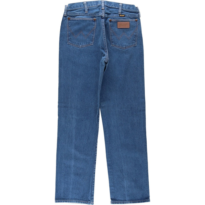 80s-90'S Wrangler Tapered Denim Pants, Made in USA, Men's Size W31 (approx.), Vintage cotton blue type Vintage Second Hand