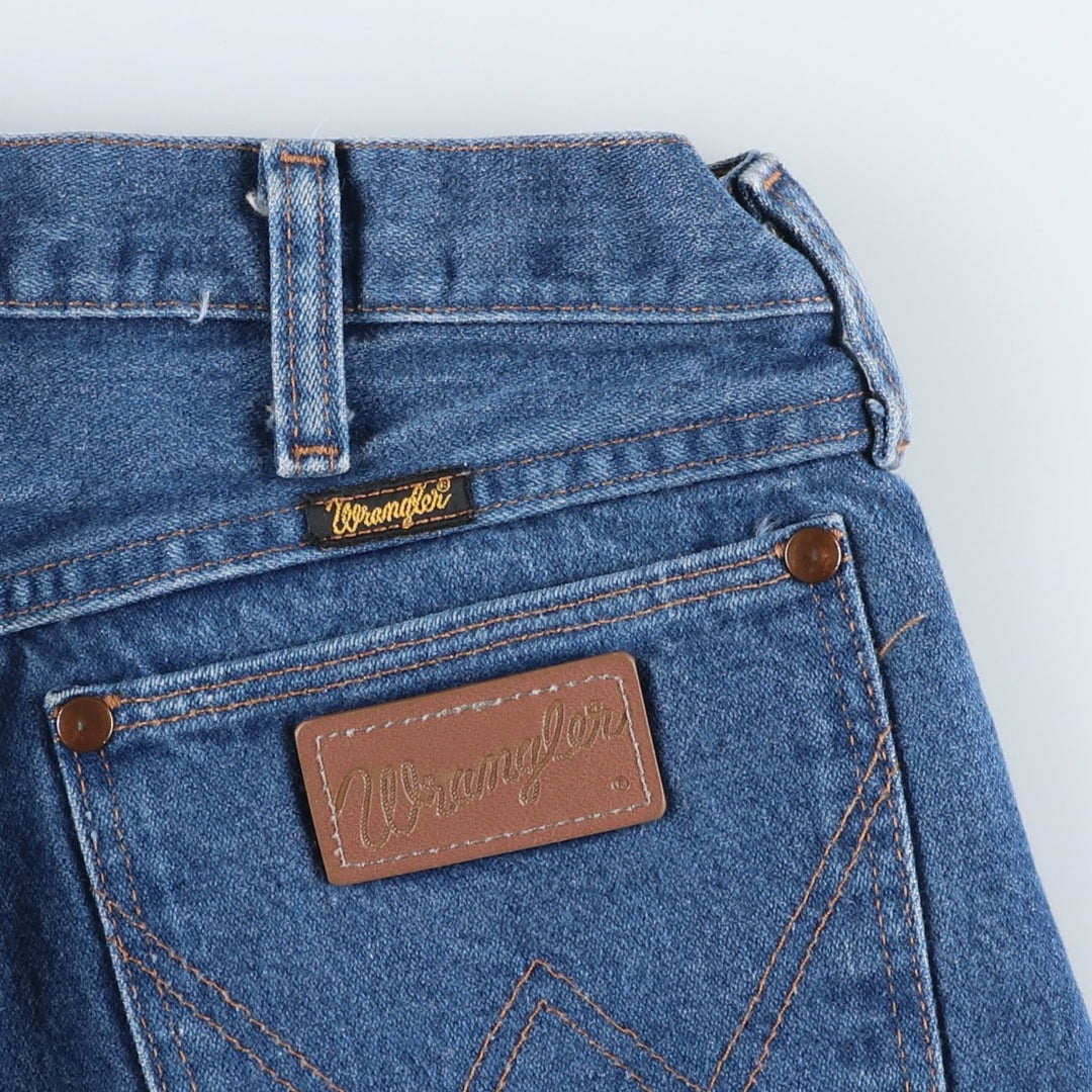 80s-90'S Wrangler Tapered Denim Pants, Made in USA, Men's Size W31 (approx.), Vintage cotton blue type Vintage Second Hand