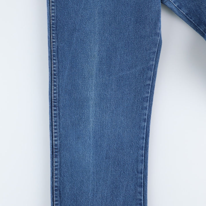 80s-90'S Wrangler Tapered Denim Pants, Made in USA, Men's Size W31 (approx.), Vintage cotton blue type Vintage Second Hand