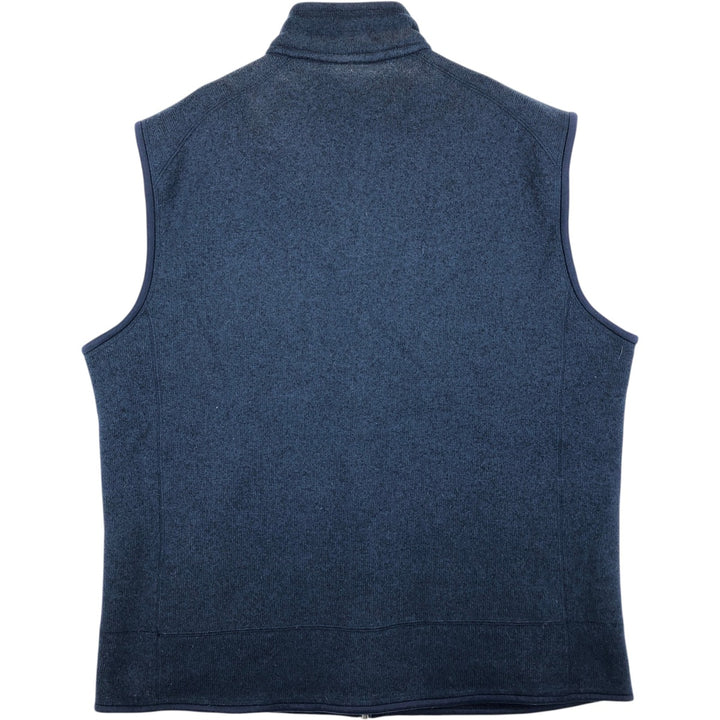 Patagonia Better Sweater Vest 25880FA14 Fleece Vest, Men's XL polyester navy blue type Vintage Second Hand