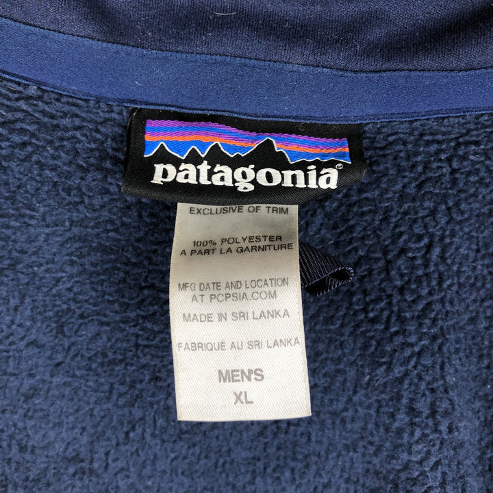 Patagonia Better Sweater Vest 25880FA14 Fleece Vest, Men's XL polyester navy blue type Vintage Second Hand