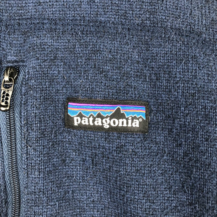 Patagonia Better Sweater Vest 25880FA14 Fleece Vest, Men's XL polyester navy blue type Vintage Second Hand