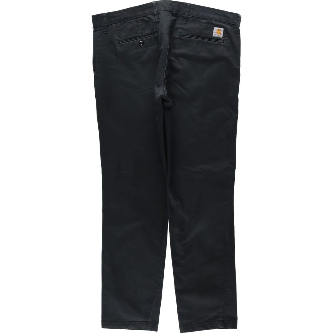 Carhartt WORK IN PROGRESS SID PANT Work Pants, Men's W39 equivalent. cotton black type Vintage Second Hand