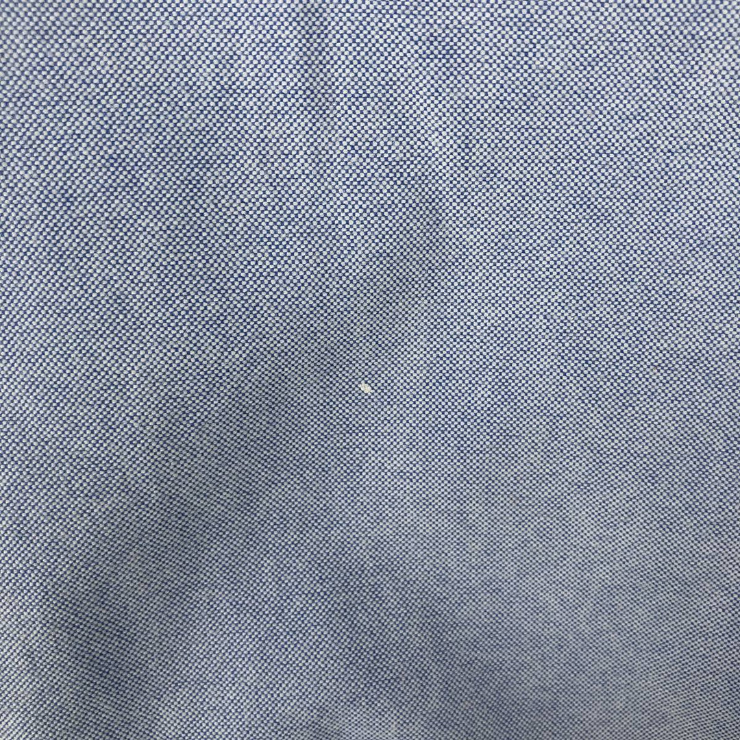 Ralph Lauren YARMOUTH long sleeve button down shirt, men's XL size cotton Blue type light blue Vintage Second Hand