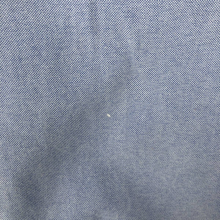 Ralph Lauren YARMOUTH long sleeve button down shirt, men's XL size cotton Blue type light blue Vintage Second Hand