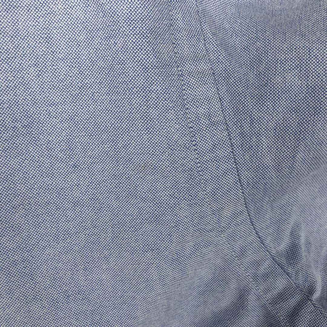 Ralph Lauren YARMOUTH long sleeve button down shirt, men's XL size cotton Blue type light blue Vintage Second Hand