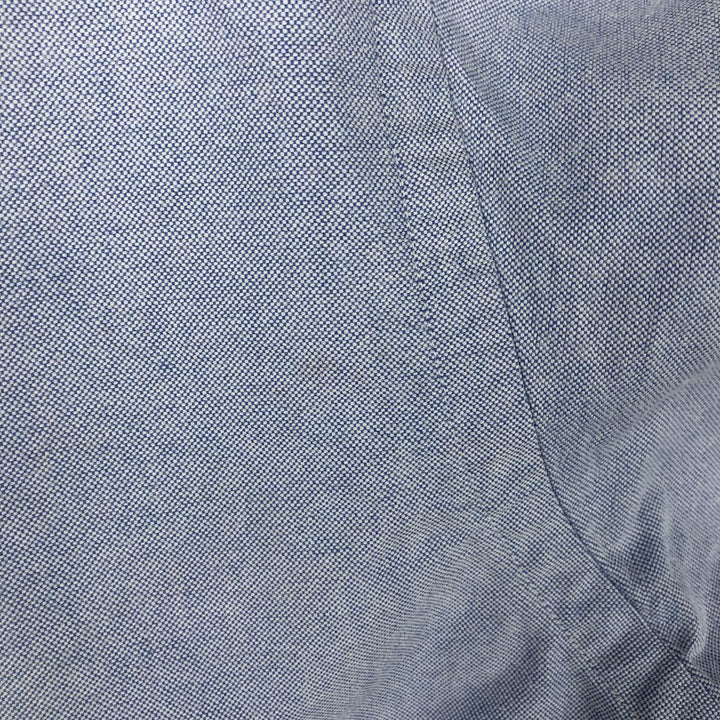 Ralph Lauren YARMOUTH long sleeve button down shirt, men's XL size cotton Blue type light blue Vintage Second Hand