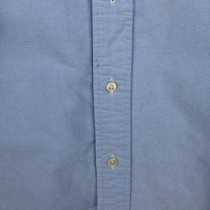 Ralph Lauren Classic Fit Long Sleeve Button Down Shirt, Men's Size L cotton Blue type light blue Vintage Second Hand