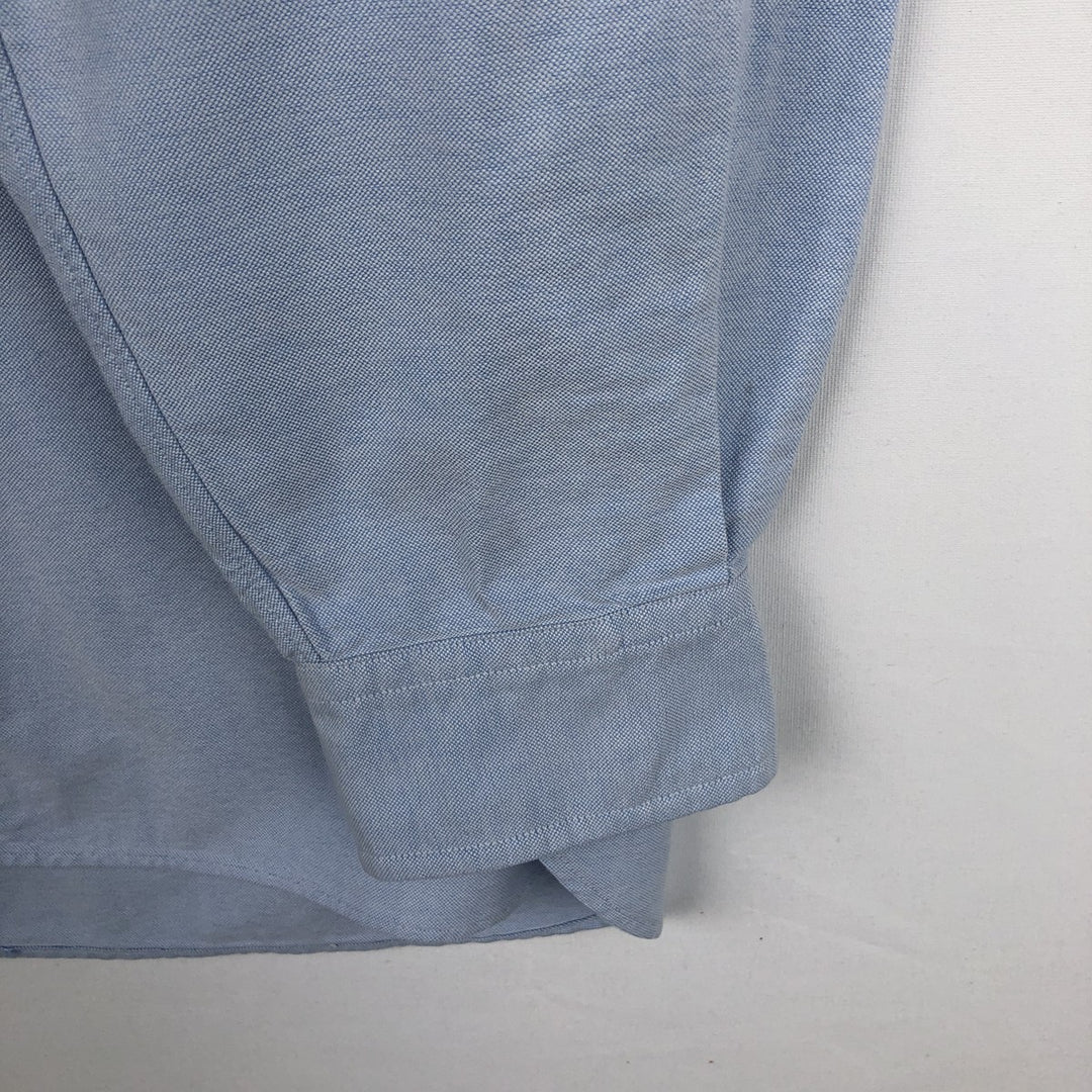 Ralph Lauren Classic Fit Long Sleeve Button Down Shirt, Men's Size L cotton Blue type light blue Vintage Second Hand