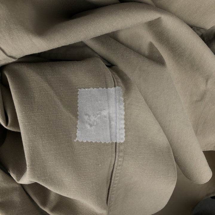 Ralph Lauren long sleeve button down shirt, men's size L cotton Beige type Vintage Second Hand