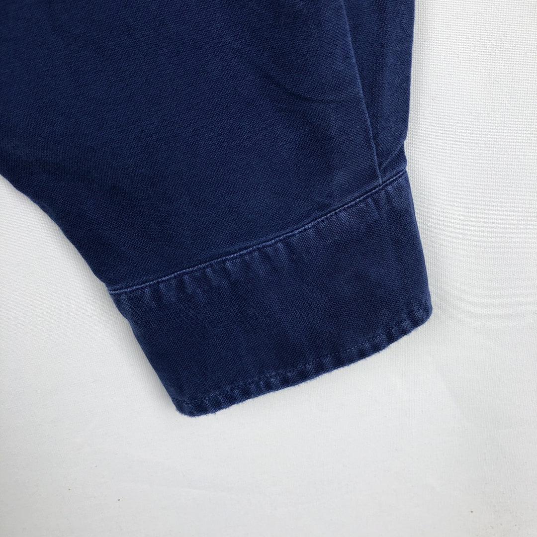 Ralph Lauren Classic Fit Long Sleeve Button Down Shirt, Men's Size L cotton blue type Vintage Second Hand