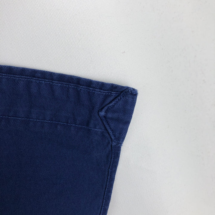Ralph Lauren Classic Fit Long Sleeve Button Down Shirt, Men's Size L cotton blue type Vintage Second Hand