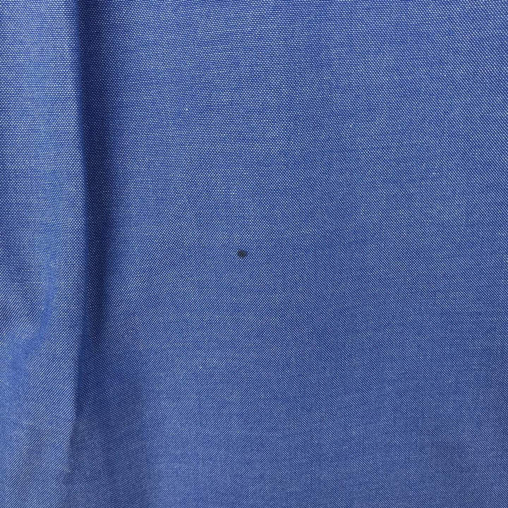 Ralph Lauren YARMOUTH long sleeve button down shirt, men's size L cotton blue type Vintage Second Hand