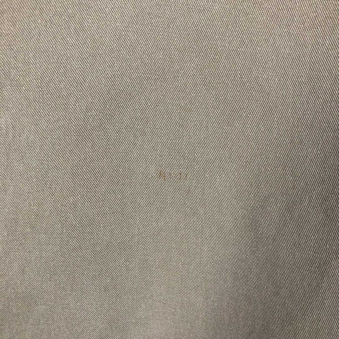 Ralph Lauren BLAKE long sleeve button down shirt, men's size L cotton gray type Vintage Second Hand