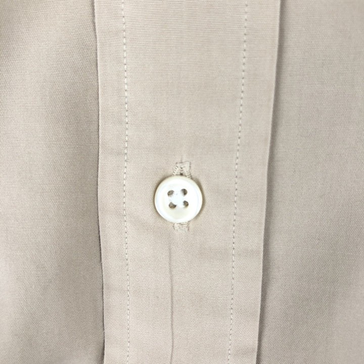Ralph Lauren BLAKE long sleeve button down shirt, men's XL size cotton Beige type Vintage Second Hand