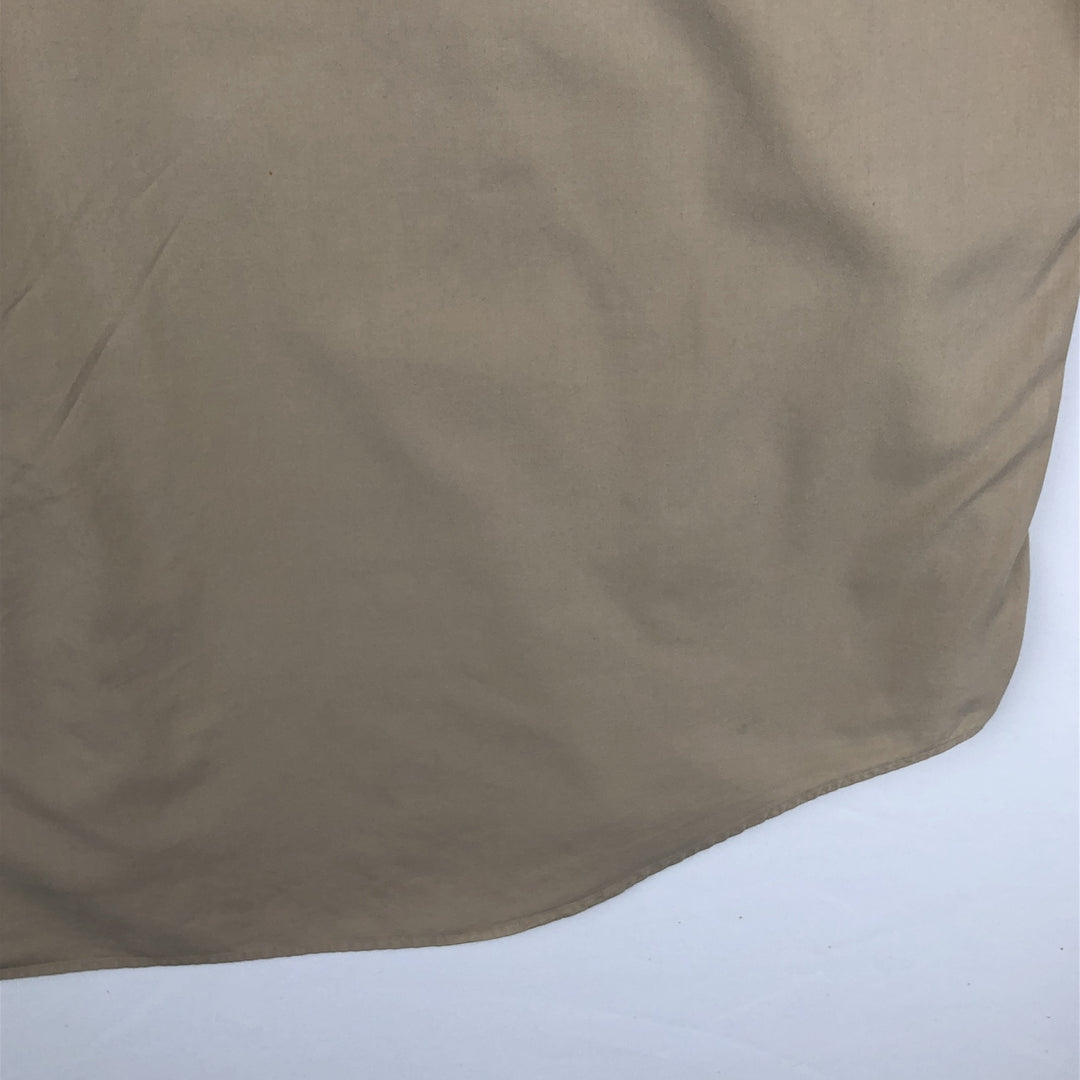 Ralph Lauren BLAKE long sleeve button down shirt, men's XL size cotton Beige type Vintage Second Hand
