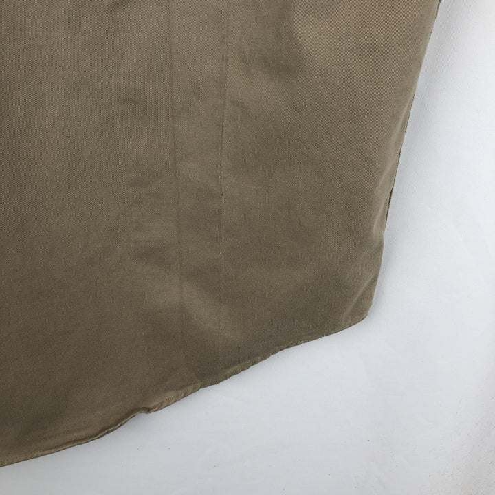 Ralph Lauren BLAKE long sleeve button down shirt, men's XL size cotton Beige type Vintage Second Hand